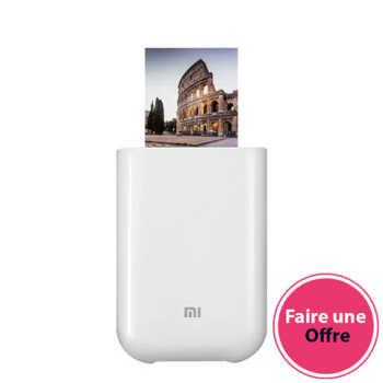 Xiaomi-Mini imprimante photo portable d’origine, impression vidéo AR multifonction, technologie sans encre ZINK