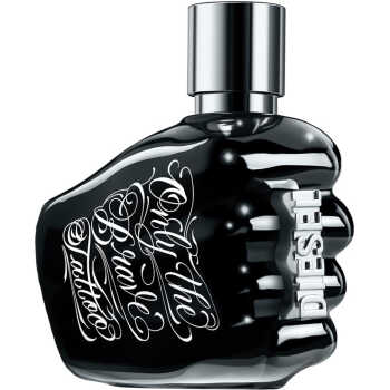 DIESEL Only The Brave Tattoo - Eau De Toilette Homme - Boisé - Accord Pomme Granny Smith, Bois Ambrés & Tabac Narguilé - Tenue Longue Durée - Spray Vaporisateur