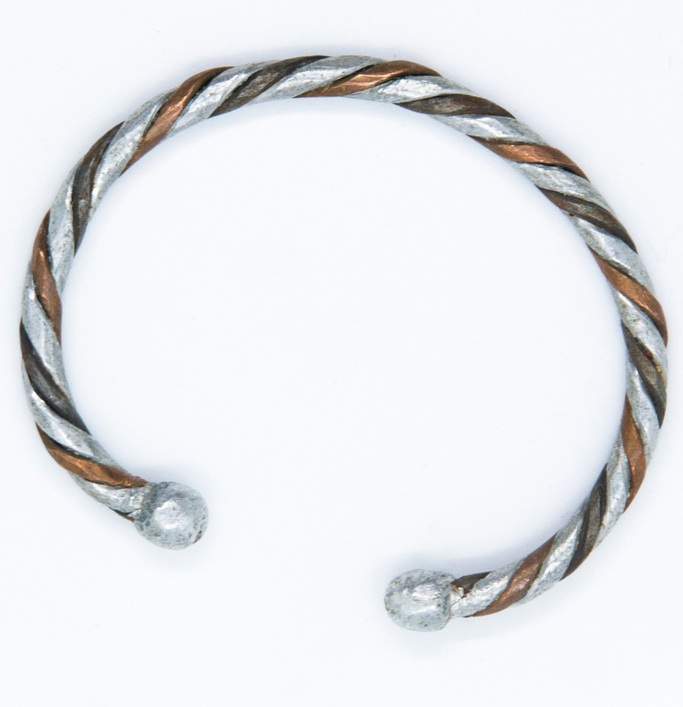 Bracelet africain - Anti Stress – contre la dépression et le mal-être – Bonne humeur | Tressé Cuivre, Zinc, Fer