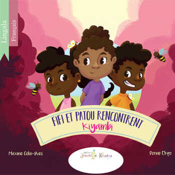 Fifi et Patou rencontrent... Tome 1: Fifi na Patou bakutani na... | Livre personnalisé Français- Lingala