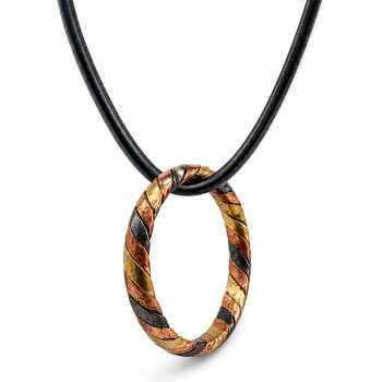 Bague & Pendentif 2-en-1 : Protection Totale contre le Mauvais Œil - Cuivre, Bronze, Fer - Cordon offert